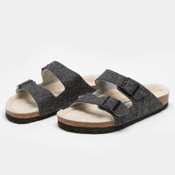 BIRKENSTOCK Arizona Rivte Mens Wool Sandals Sz 13